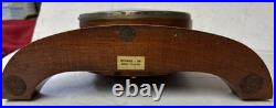 ART DECO 1940-50's WORKING Seth Thomas Wood Mantle Clock DYNAIRE 1W E022-007