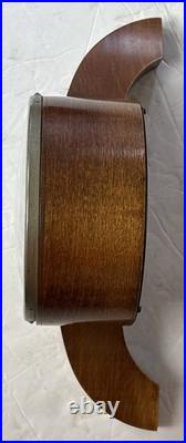 ART DECO 1940-50's WORKING Seth Thomas Wood Mantle Clock DYNAIRE 1W E022-007