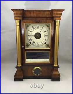 ATQ Seth Thomas Porthole Mantle Shelf Clock