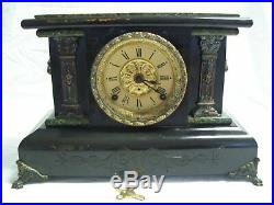 Antique 1800's Seth Thomas Adamantine Chime Mantle Clock