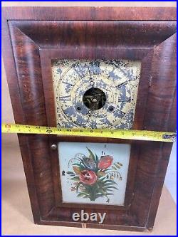 Antique 1800's Seth Thomas String Weight Driven Clock Mantel Pendulum Key REPAIR