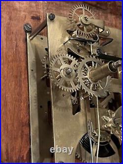 Antique 1800's Victorian Seth Thomas Calendar Parlor Clock