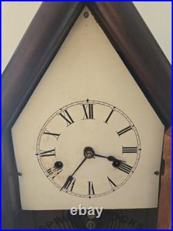 Antique 1800s Seth Thomas Gothic/Steeple Clock
