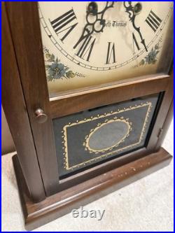 Antique 1800s Seth Thomas Steeple Wood Mantel Clock 8-DayChimeKey-windWORKS