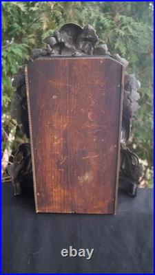 Antique 1860 Nicholas Muller Seth Thomas 19 IRON FRONT Mantle Clock RESTORED