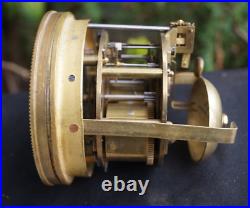 Antique 1860s 1880s Samuel Marti French Clock Movement WORKS SEE VIDEO