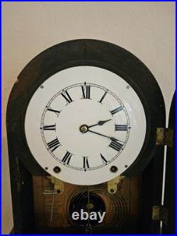 Antique 1860s Seth Thomas 8 Day Mantel Clock