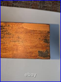 Antique 1860s Seth Thomas Small ROSEWOOD OGEE Mantle Parlor Clock