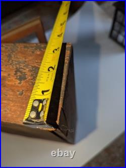 Antique 1860s Seth Thomas Small ROSEWOOD OGEE Mantle Parlor Clock