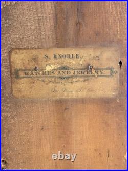 Antique 1870s Ingraham Venetian #2 Cottage Mantle / Parlor Clock BEAUTY READ Antique 1870s Ingraham Venetian #2 Cottage Mantle / Parlor Clock BEAUTY READ