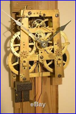 Antique 1875 Large Seth Thomas Movement withSeconds Bit Cleaned & Serviced