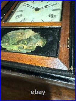 Antique 1880 Seth Thomas Victoria VP Clock, Desk Mantel or Shelf Clock No Res