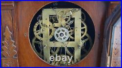 Antique 1880s Ingraham PARLOR Mantle Clock VIDEO RUNS ALARM STUNNING