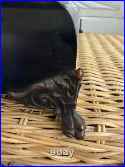 Antique 1880s Seth Thomas Adamantine Pillar Mantle Clock Lion Head Working Antique 1880s Seth Thomas Adamantine Pillar Mantle Clock Lion Head Working