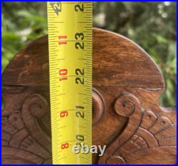 Antique 1880s Waterbury Gingerbread Mantle Calendar Clock RUNS VIDEO ORIGINAL Antique 1880s Waterbury Gingerbread Mantle Calendar Clock RUNS VIDEO ORIGINAL