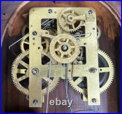 Antique 1880s Waterbury TAMPA Mantle Alarm Clock VIDEO ALL ORIGNAL CLEANED Antique 1880s Waterbury TAMPA Mantle Alarm Clock VIDEO ALL ORIGNAL CLEANED
