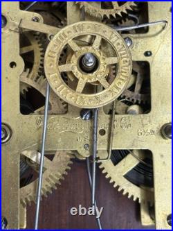 Antique 1880s Waterbury TAMPA Mantle Alarm Clock VIDEO ALL ORIGNAL CLEANED Antique 1880s Waterbury TAMPA Mantle Alarm Clock VIDEO ALL ORIGNAL CLEANED