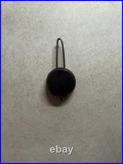 Antique 1890-1910s Seth Thomas Pink/Beige Marbled Adamantine Mantle Clock Works