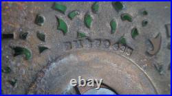 Antique 1890s 1910s Cast Iron Figural Novelty Mantle Clock SEE VIDEO Antique 1890s 1910s Cast Iron Figural Novelty Mantle Clock SEE VIDEO