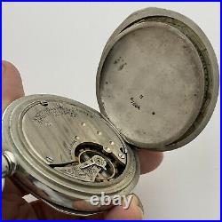Antique 1897 SETH THOMAS Pocket Watch WORKS GREAT