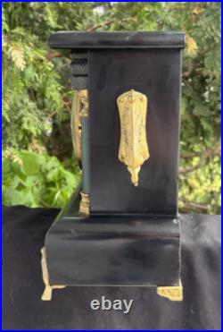 Antique 1905 Gilbert Mantle Parlor Clock SERVICED CLEANED ORIGNAL VIDEO Antique 1905 Gilbert Mantle Parlor Clock SERVICED CLEANED ORIGNAL VIDEO