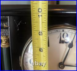 Antique 1905 Gilbert Mantle Parlor Clock SERVICED CLEANED ORIGNAL VIDEO Antique 1905 Gilbert Mantle Parlor Clock SERVICED CLEANED ORIGNAL VIDEO