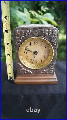 Antique 1906 1915 Cast Iron Alarm Clock VIDEO RUNS UNIQUE MUST SEE Antique 1906 1915 Cast Iron Alarm Clock VIDEO RUNS UNIQUE MUST SEE