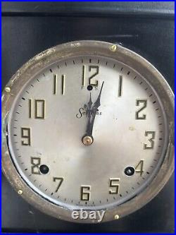 Antique 1910 1920s Sessions Parlor / Mantle Clock RUNS VIDEO