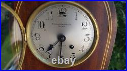 Antique 1910s Chelsea Beehive Mantle Clock Bigelow Kinnard VIDEO ORIGINAL