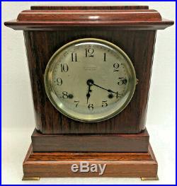 Antique 1914 Seth Thomas Sonora Chime 4 Bell Mantel Clock