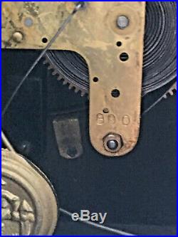 Antique 1914 Seth Thomas Sonora Chime 4 Bell Mantel Clock