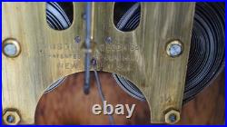 Antique 1915 Ansonia HENLEY Mahogany Beehive Open Escapement Mantle Clock VIDEO Antique 1915 Ansonia HENLEY Mahogany Beehive Open Escapement Mantle Clock VIDEO