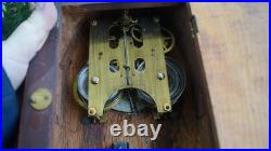 Antique 1915 Ansonia HENLEY Mahogany Beehive Open Escapement Mantle Clock VIDEO Antique 1915 Ansonia HENLEY Mahogany Beehive Open Escapement Mantle Clock VIDEO