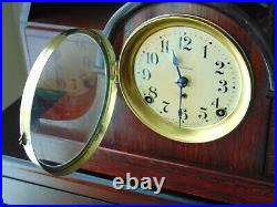 Antique 1920's Seth Thomas ADAMANTINE Mantle Clock Tambour