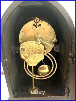 Antique 1920s Seth Thomas Essex Beehive Clock Refurbished, Tested & Accurate-key