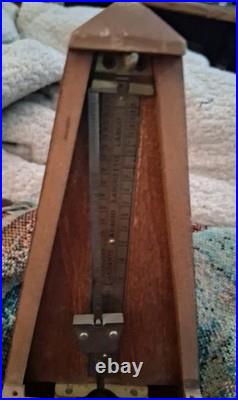 Antique 1922 Metronome by Seth Thomas Maelzel Made in USA Works Great