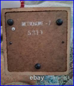 Antique 1922 Metronome by Seth Thomas Maelzel Made in USA Works Great