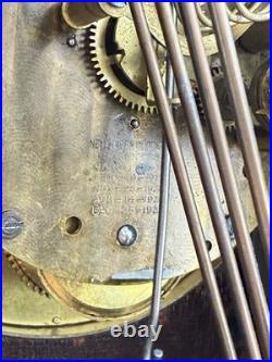 Antique 1929 New Haven INGLEWOOD Beehive Mantle Clock WESTMISTER SEE VIDEO
