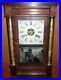 Antique_25_SETH_THOMAS_OGEE_Connecticut_Wall_Mechanical_Clock_weight_driven_01_spof