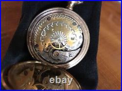 Antique 6s Seth Thomas Pocket Watch'Edgemere' dial & movement being sold AS IS