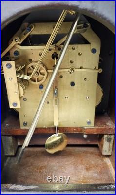 Antique 8 Day Seth Thomas 413 A Beehive Westminster Chime Clock Working Video