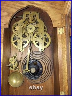 Antique 8 Day Seth Thomas City Series Eastlake Shelf Mantle Clock Working Alarm