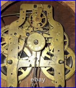 Antique 8 Day Seth Thomas City Series Eastlake Shelf Mantle Clock Working Alarm