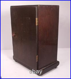 Antique 8 Day Seth Thomas Standish Automatic Alarm Wood Mantle Clock Works