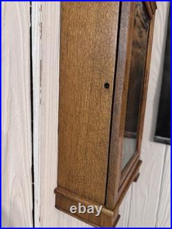 Antique All Original Key Wind 8 Day Seth Thomas # 2 Hanging Wall Regulator Clock