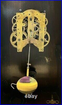 Antique Ansonia Pillar and Scroll Mantle Clock