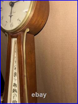 Antique Banjo Clock Seth Thomas 8 days 25 Long Homestead LOC BB