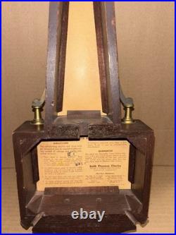 Antique Banjo Clock Seth Thomas 8 days 25 Long Homestead LOC BB