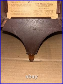 Antique Banjo Clock Seth Thomas 8 days 25 Long Homestead LOC BB