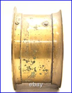 Antique Brass Seth Thomas Chelsea Ships Bell Clock With Key